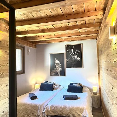 Chalet Le Petit Nicolas, Jacuzzi, Vue Mont Blanc 霞慕尼 外观 照片