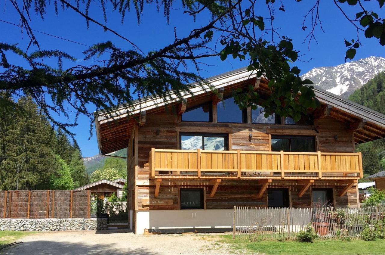 Chalet Le Petit Nicolas, Jacuzzi, Vue Mont Blanc 霞慕尼 外观 照片