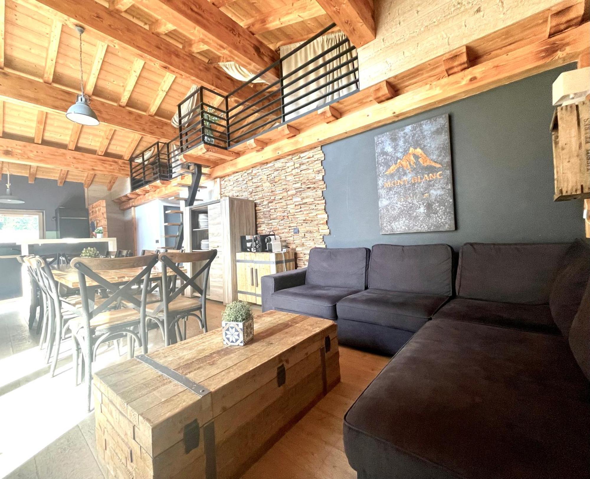 Chalet Le Petit Nicolas, Jacuzzi, Vue Mont Blanc 霞慕尼 外观 照片