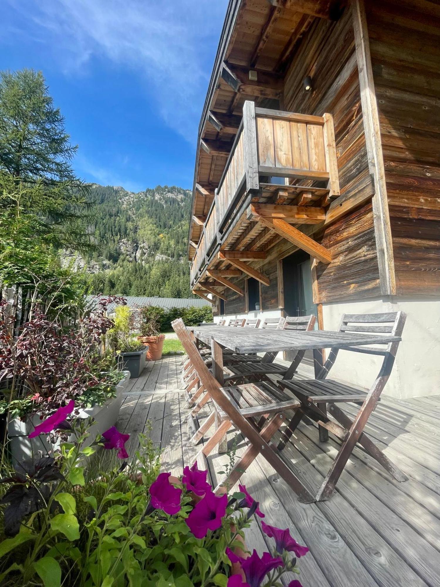 Chalet Le Petit Nicolas, Jacuzzi, Vue Mont Blanc 霞慕尼 外观 照片