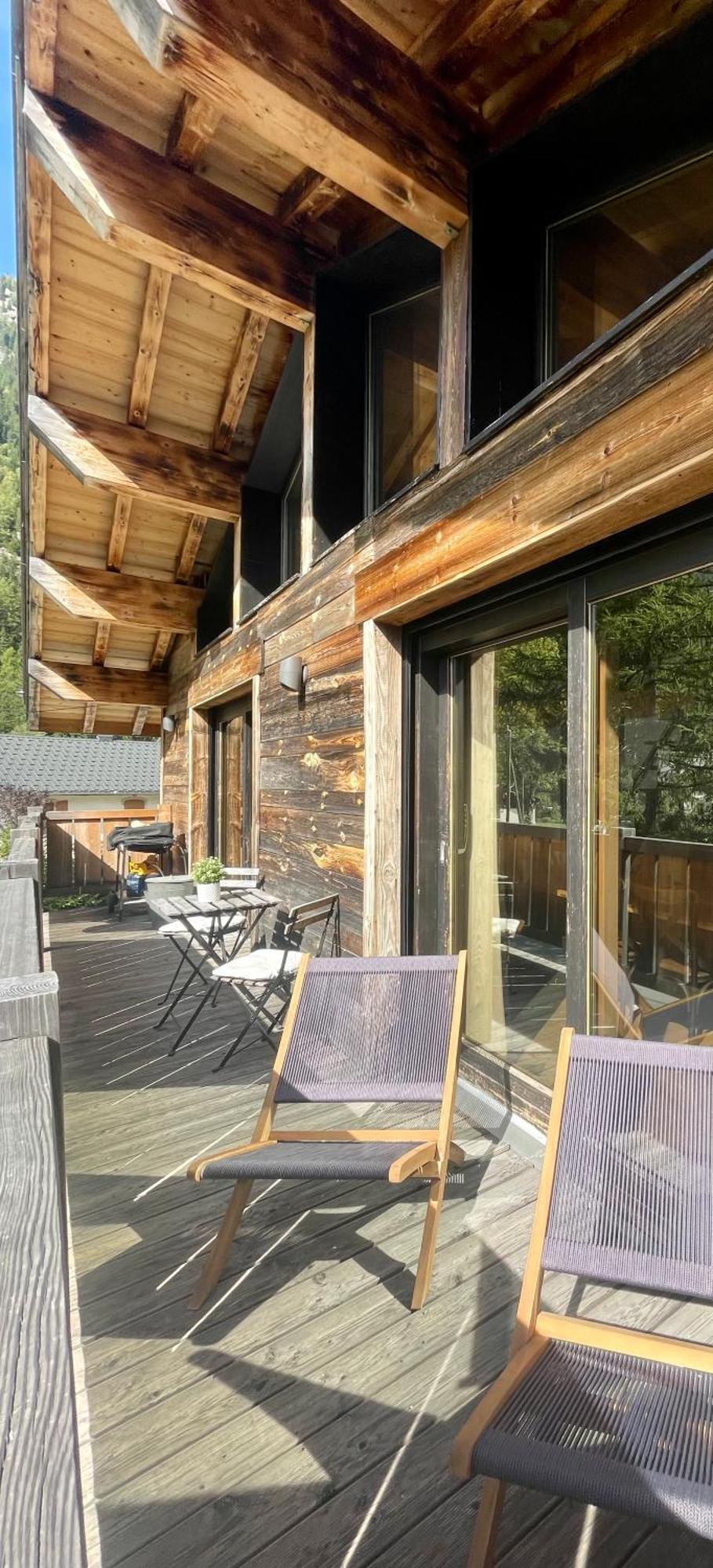 Chalet Le Petit Nicolas, Jacuzzi, Vue Mont Blanc 霞慕尼 外观 照片