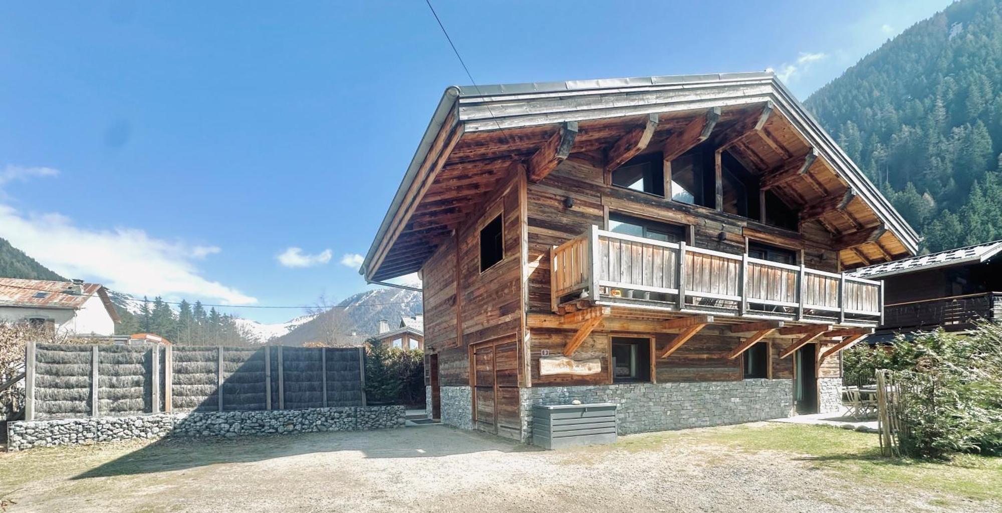 Chalet Le Petit Nicolas, Jacuzzi, Vue Mont Blanc 霞慕尼 外观 照片